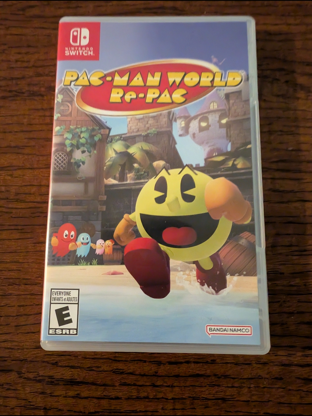 Nintendo Pac-Man World Re-Pac – Yellow Cover Artwork